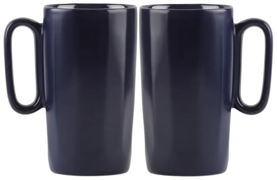 Kék agyagkerámia bögre szett 2 db-os 330 ml Fuori – Vialli Design