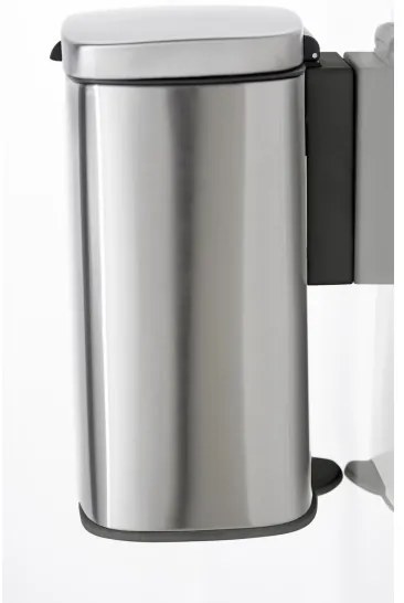 WENKO 25336100 - SARE kosár 21,5x29,5 cm ezüstszínű