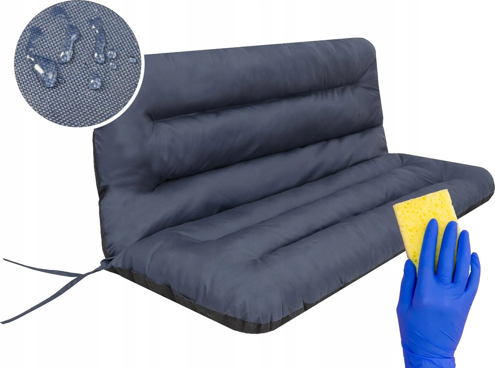 Párna Hintához vagy Kerti Padhoz, Vastag Vízálló Párna 120 cm