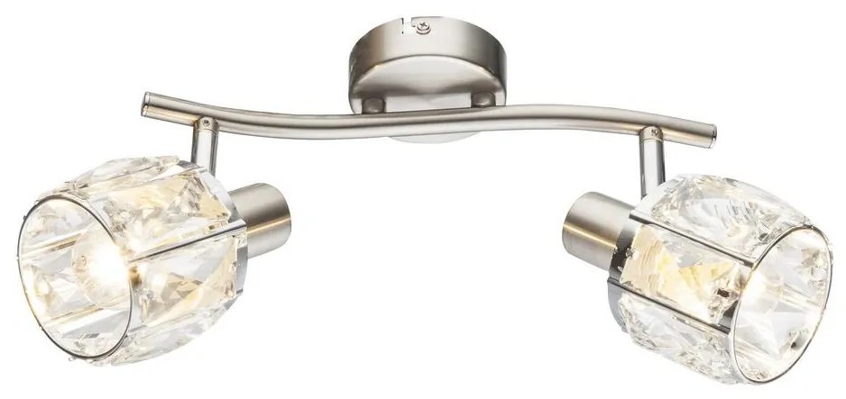 Globo 54356-2 - Spotlámpa KRIS 2xE14/40W/230V