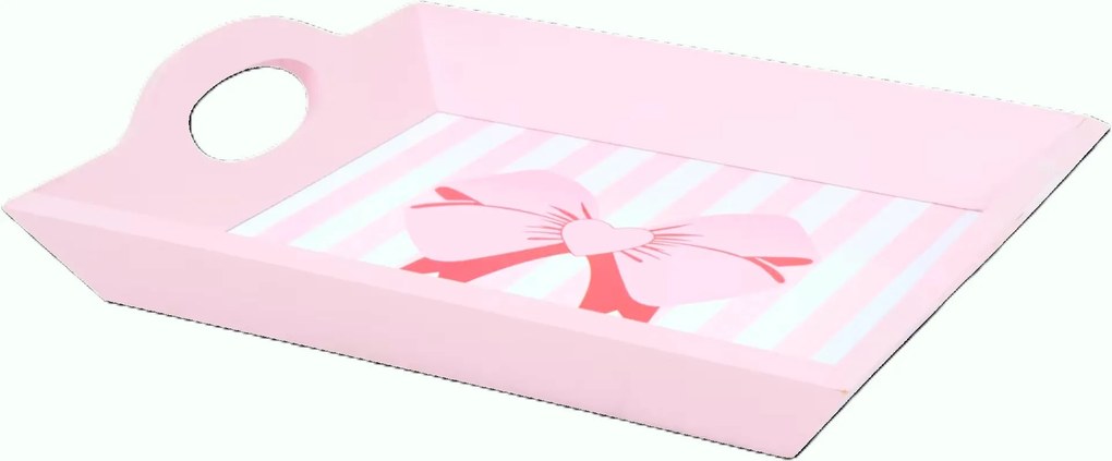 Vidám tálca dekoratív mintával 23 x 20 cm