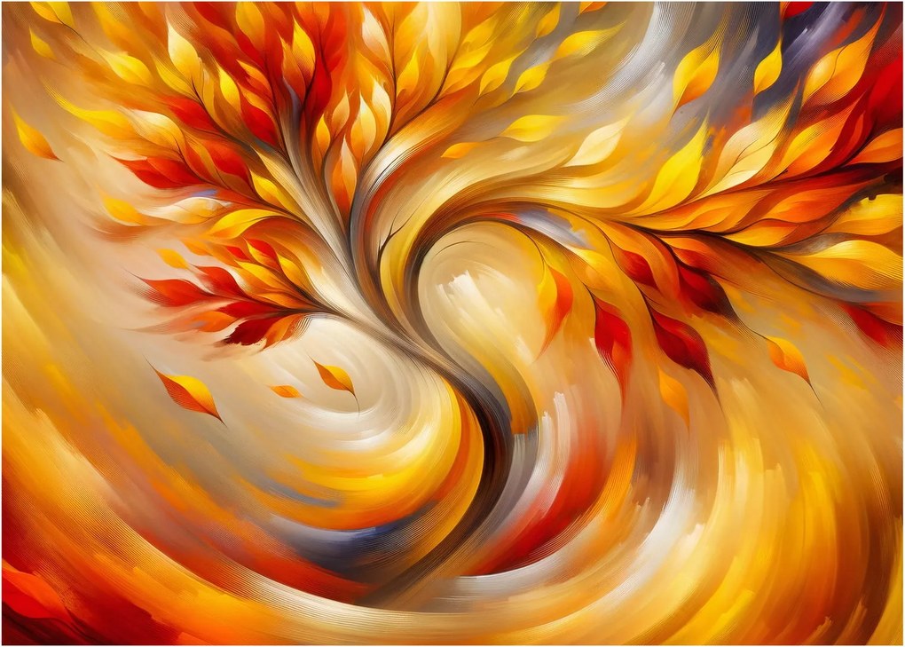 Kép - Őszi fa (70x50 cm)