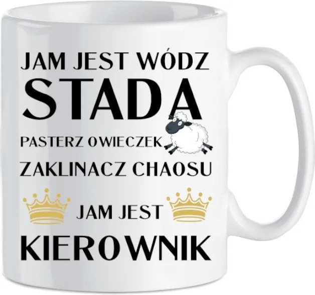 Bögre Ajándék Menedzsernek Munka Nyomtatás