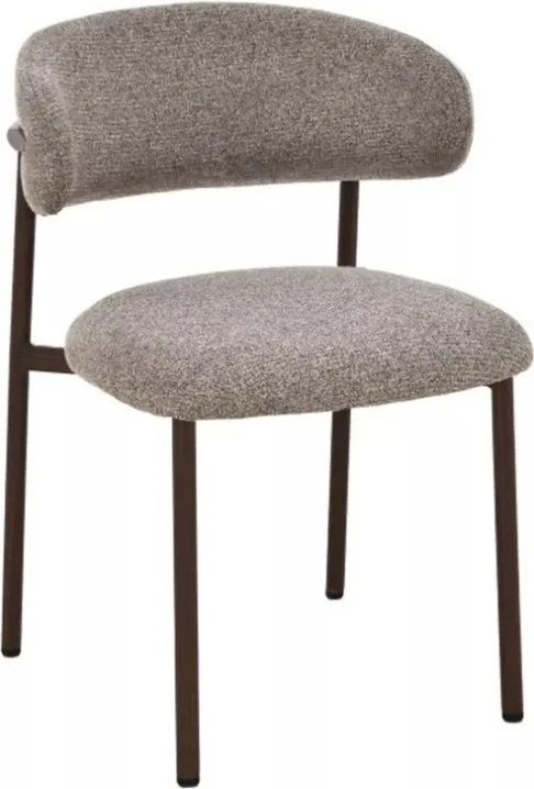 Elton II étkezőszék cappuccino/dió