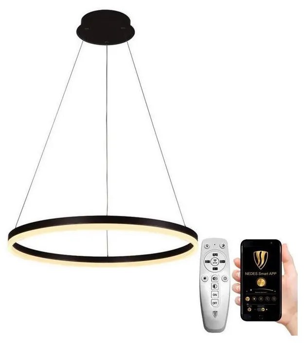 NEDES LED Dimmelhető csillár zsinóron LED/42W/230V 3000-6500K + távirányító ND3434