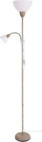 Rabalux 74103 - Állólámpa ACTION PRO 1xE27/60W/230V + 1xE14/25W bézs