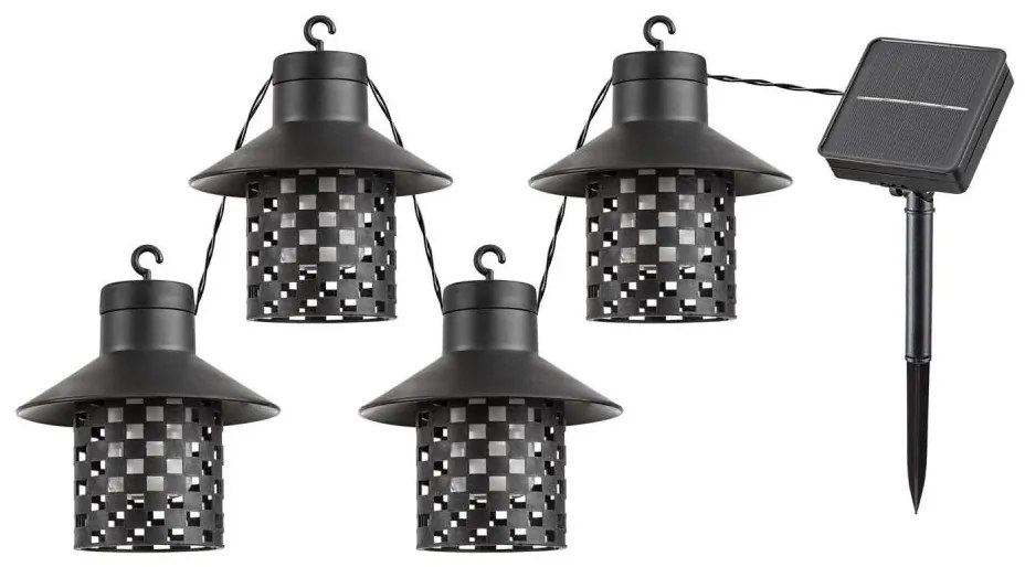 Rabalux 77003 - XIMPU 8xLED/0,1W/1,2V IP44 napelemes lámpa