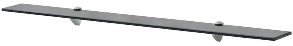 lebegő polc üveg 100x20 cm 8 mm