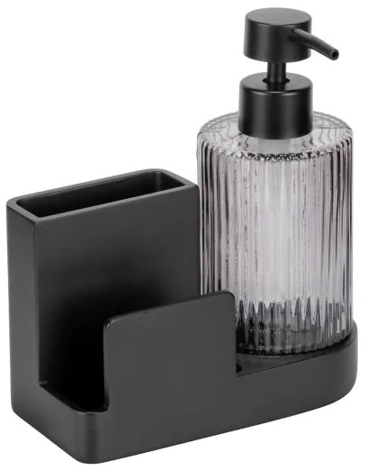 WENKO 54654100 - PINA rendszerező 16x17 cm fekete