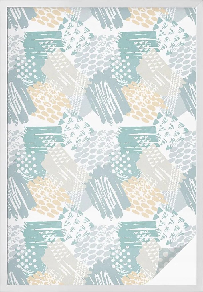 Ablaküveg fólia Adatvédelem Absztrakt mozaik 100x146 cm