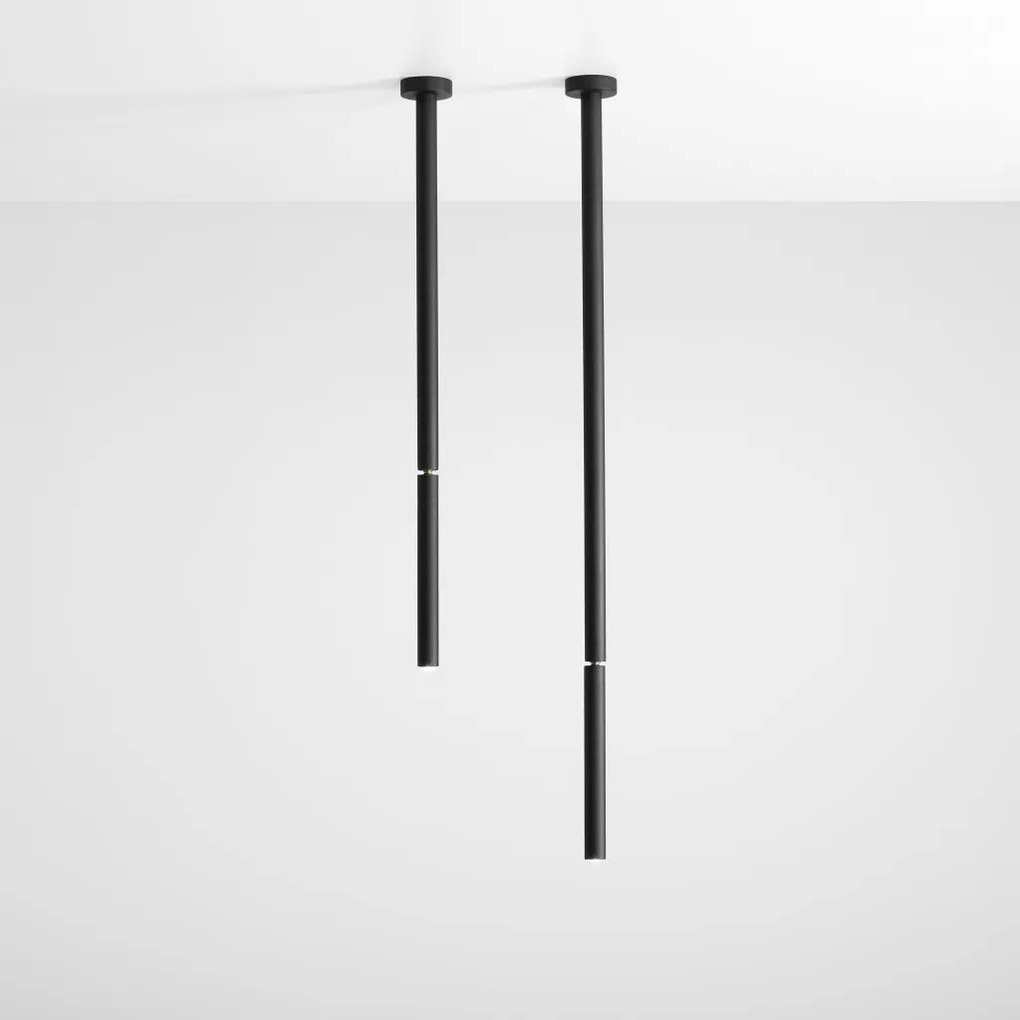 ALDEX 1084PL_G1_L STICK Hengeres Mennyezeti Lámpa Fekete G9 IP20