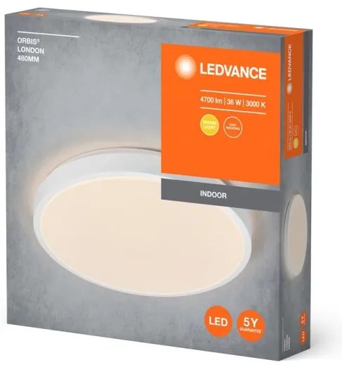 Ledvance - LED Mennyezeti lámpa ORBIS LONDON LED/36W/230V fehér