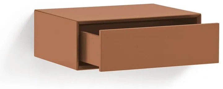 Téglavörös függő éjjeliszekrény Platt – Teulat