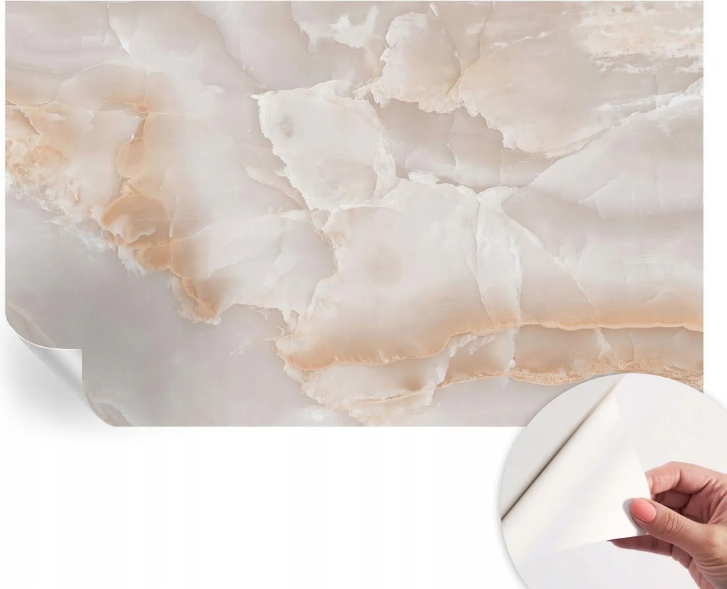 Öntapadós tapéta Divatos 3D fali ragasztóval Kő minta 416x254 cm