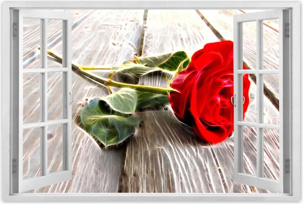 Poszterek 120x80 Kozmikus rózsa