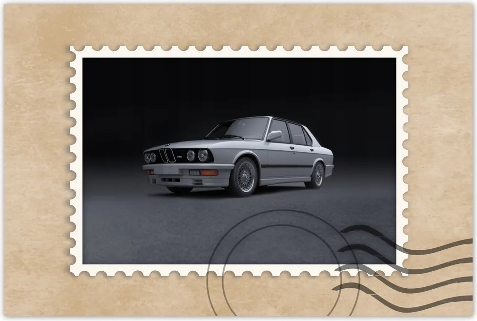 Poszterek 120x80 Bmw M5 Cápa Klasszikus