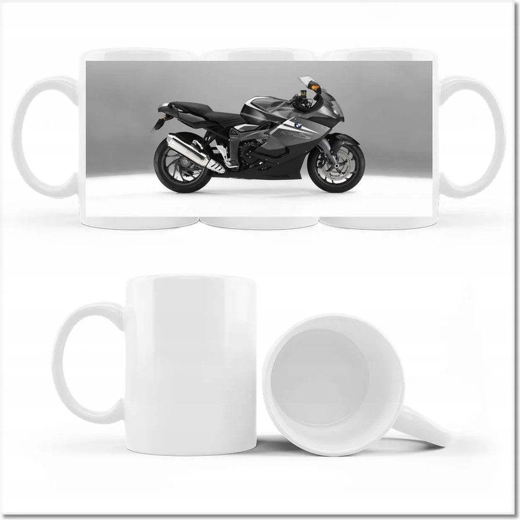 Fényképes bögre Fekete-fehér üldöző