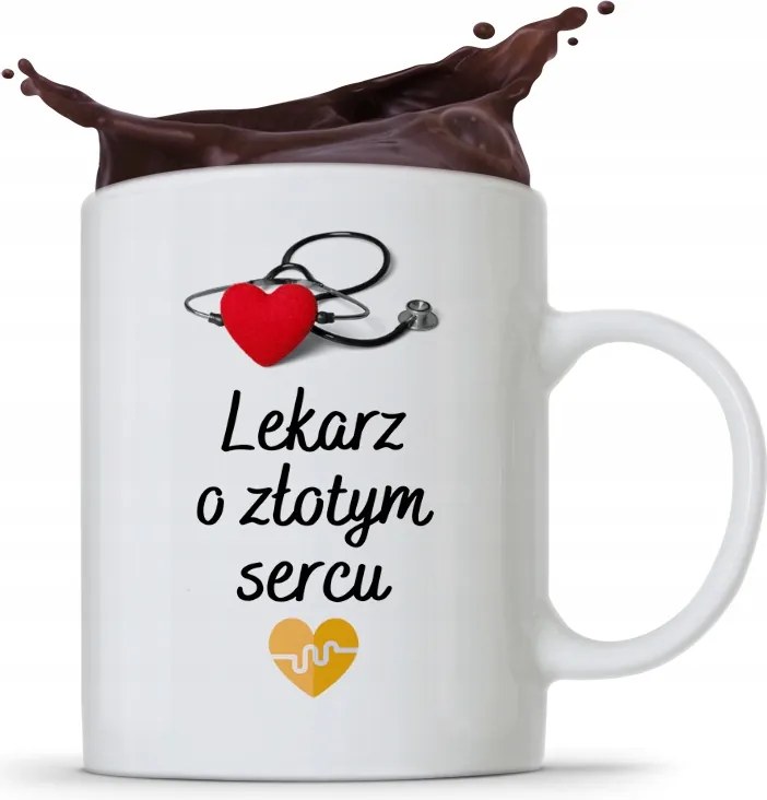 Orvos Bögre Arany Szívű Orvos fényképes nyomattal