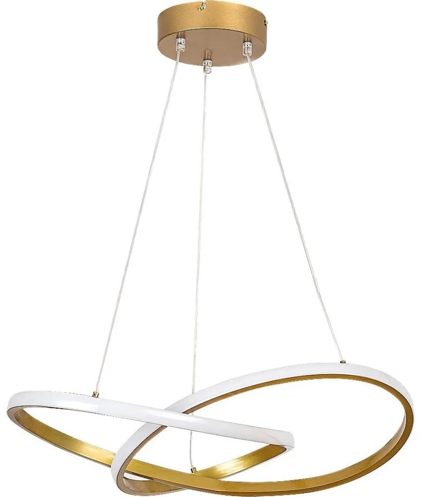 Rabalux 72215 - LED Csillár zsinóron CASTIEL LED/36W/230V 3000K arany