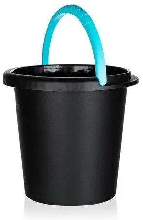 Brilanz Műanyag vödör 10 L, fekete