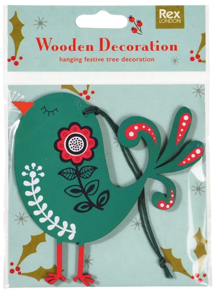 Karácsonyfadísz 21,5 cm Bird – Rex London