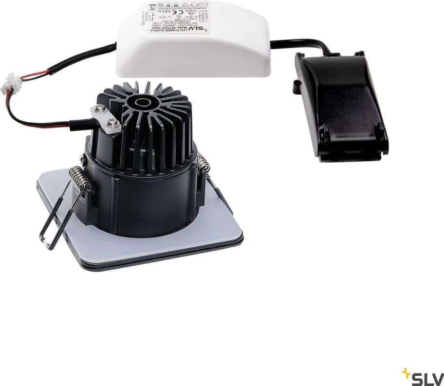 SLV PATTA-F 114450 Beépíthető spotlámpa 1x11W/LED 3000K 745LM IP20/IP65