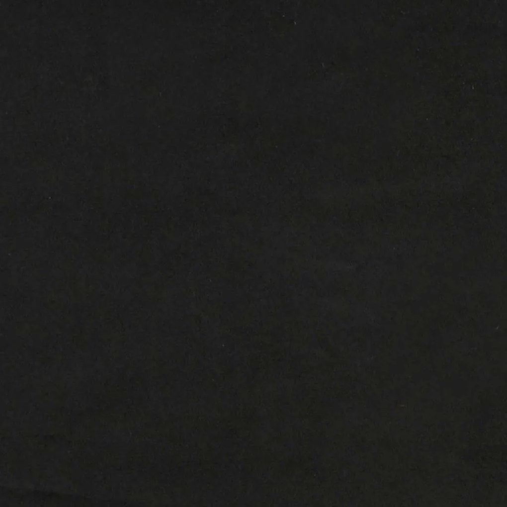 fekete bársony pihenőfotel 64 x 74 x 84 cm