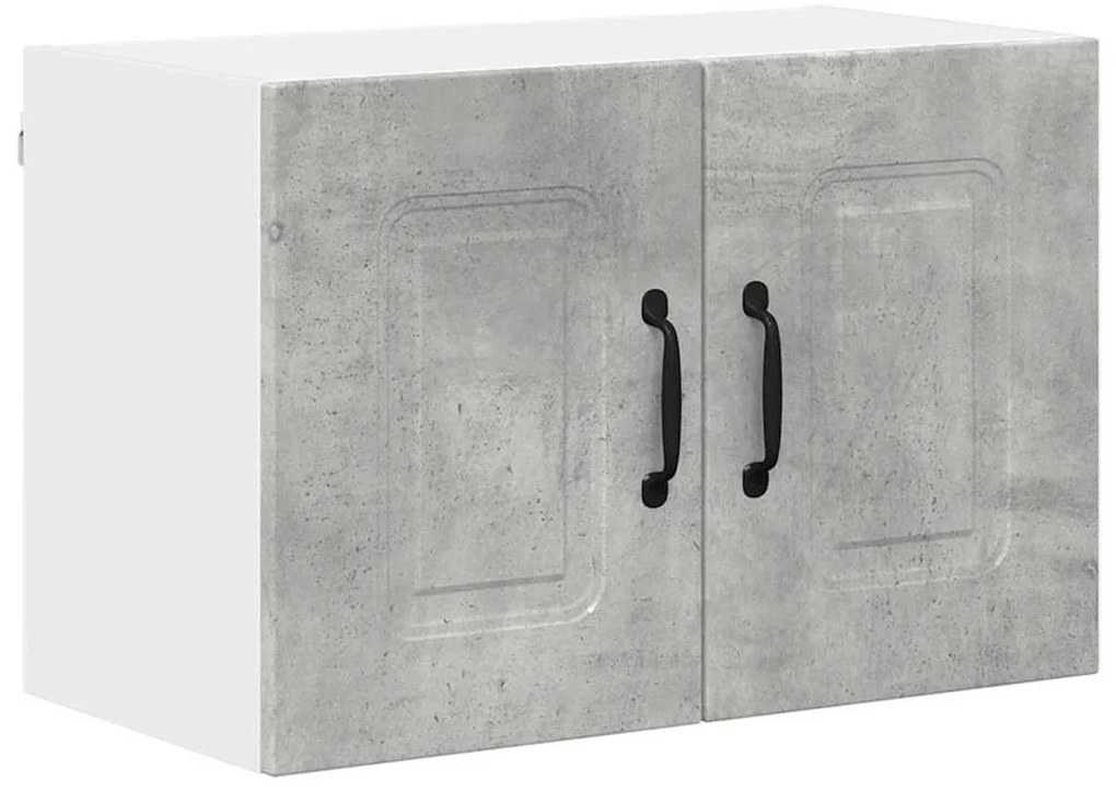 Fali konyhaszekrény Beton Szürke 60 x 31 x 40 cm Faanyag