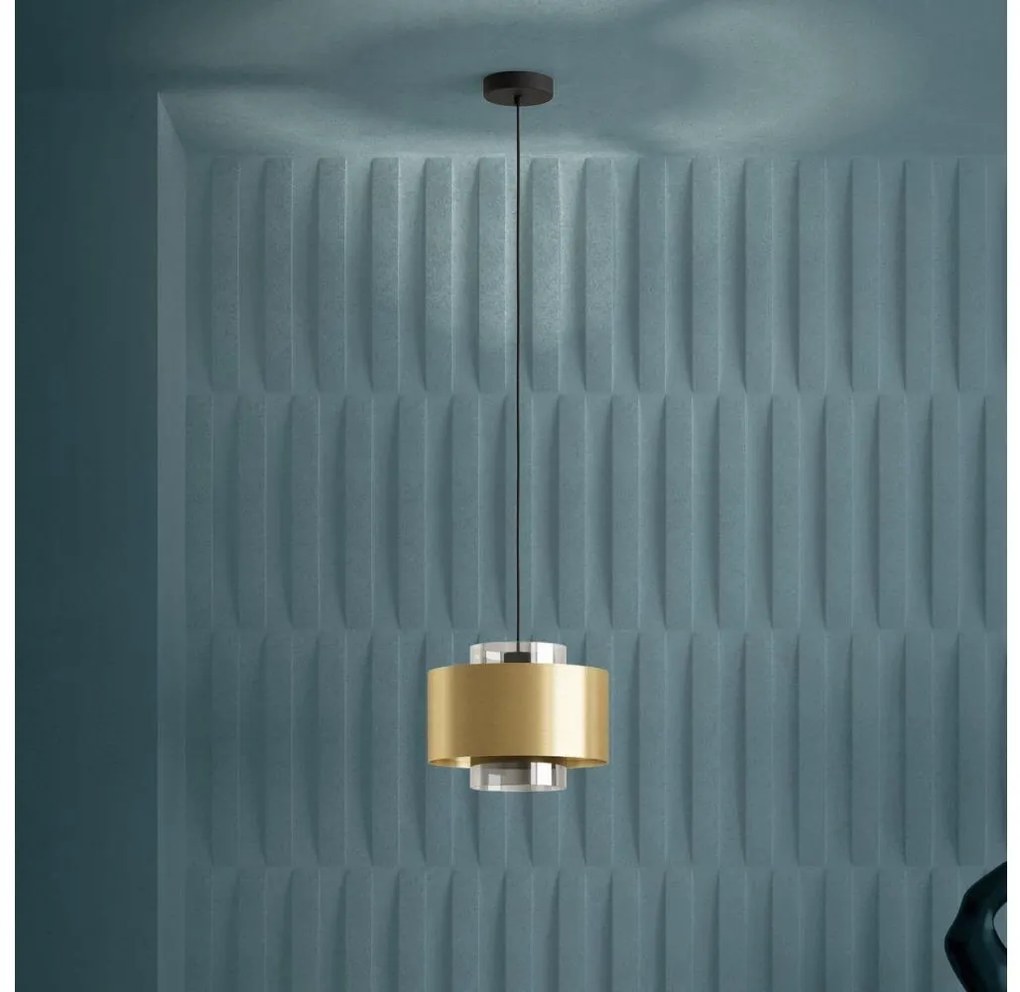 Eglo 390066 - Csillár zsinóron DUGLIA 1xE27/40W/230V arany