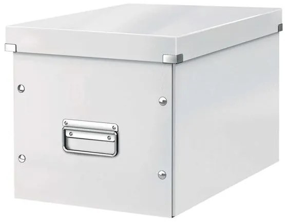 Doboz, L méret, LEITZ Click&amp;Store, fehér (E61080001)