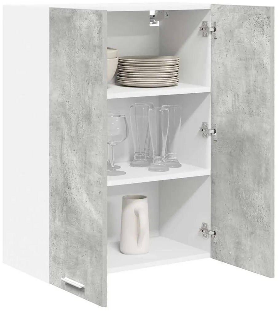 Függő szekrény Riga Beton Szürke 60 x 31 x 80 cm Faanyag