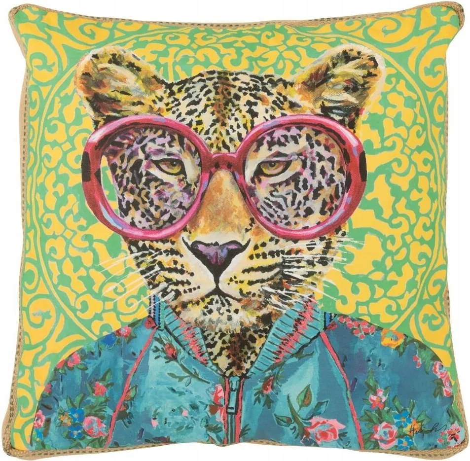 Tigris párna szemüveggel 50cm