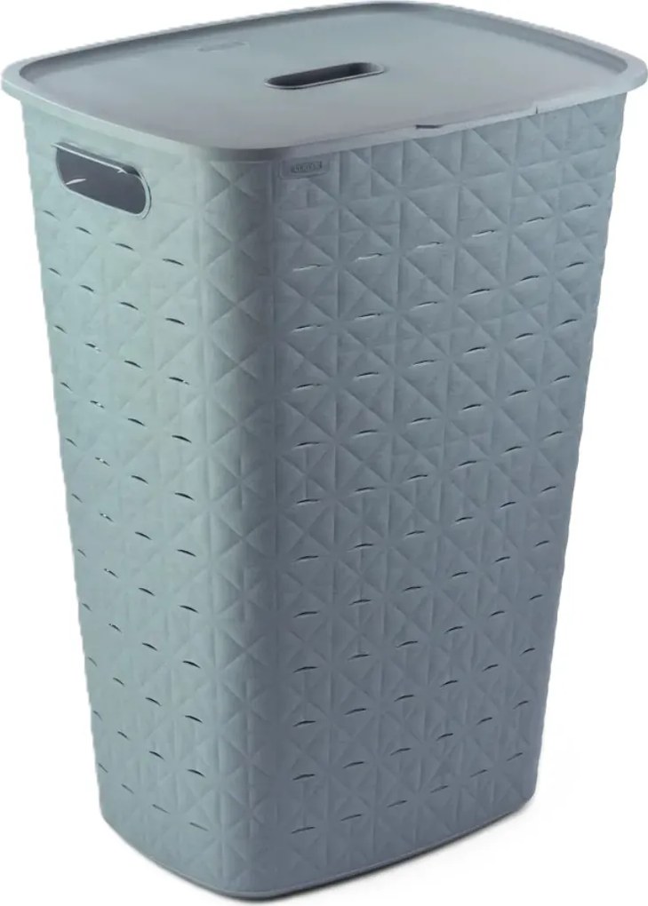 Curver Mosodai kosár LAUNDRY HAMPER 56L, kék