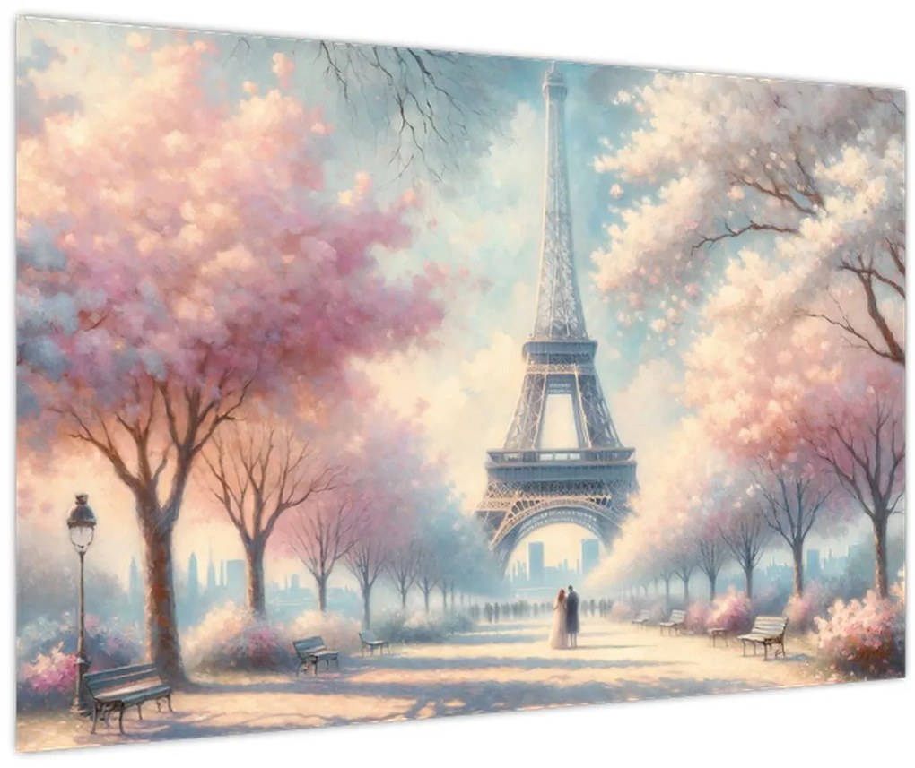 Kép – Tavasz Párizsban (90x60 cm)