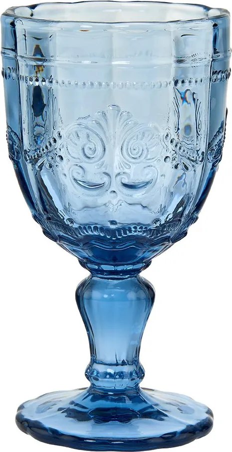 VICTORIAN talpas pohár, kék 230 ml