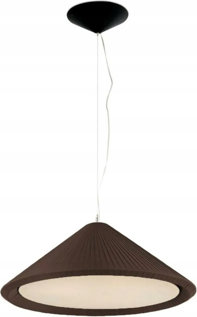 Faro Saigon In 700 függeszték, barna, dizájner, átmérő 70 cm