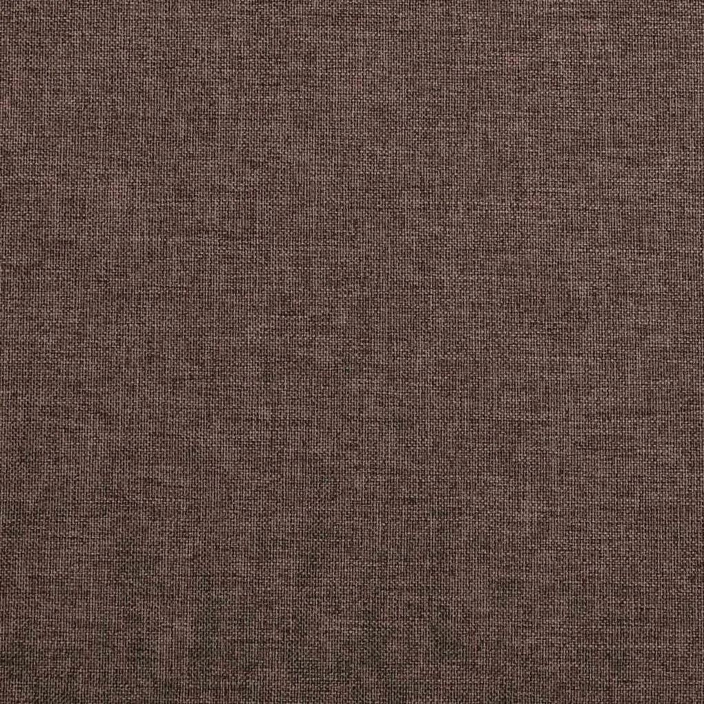 2 db tópszínű vászonhatású sötétítőfüggöny kampókkal 140x245 cm