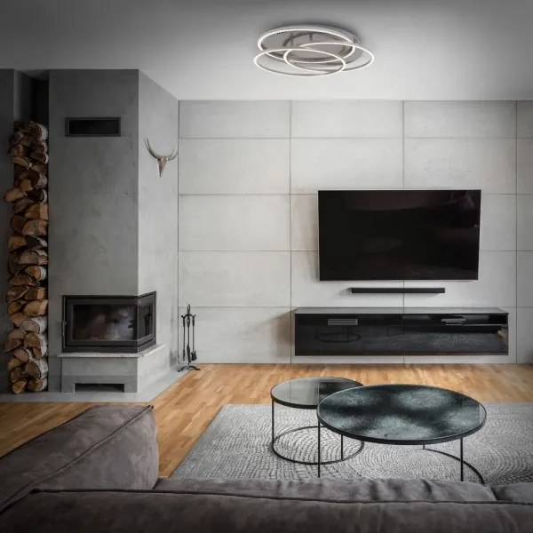 Briloner - LED Dimmelhető mennyezeti lámpa FRAMES LED/60W/230V matt króm