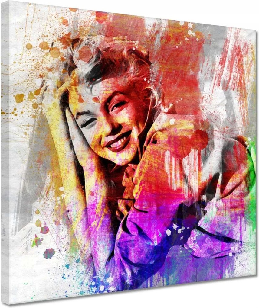 Festmények 30x30 Marilyn Monroe Színésznő