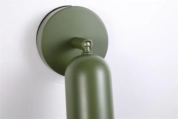 Searchlight 23350GR - LED fényerőszabályozható, újratölthető fali lámpa CONE LED/1,5W/5V zöld