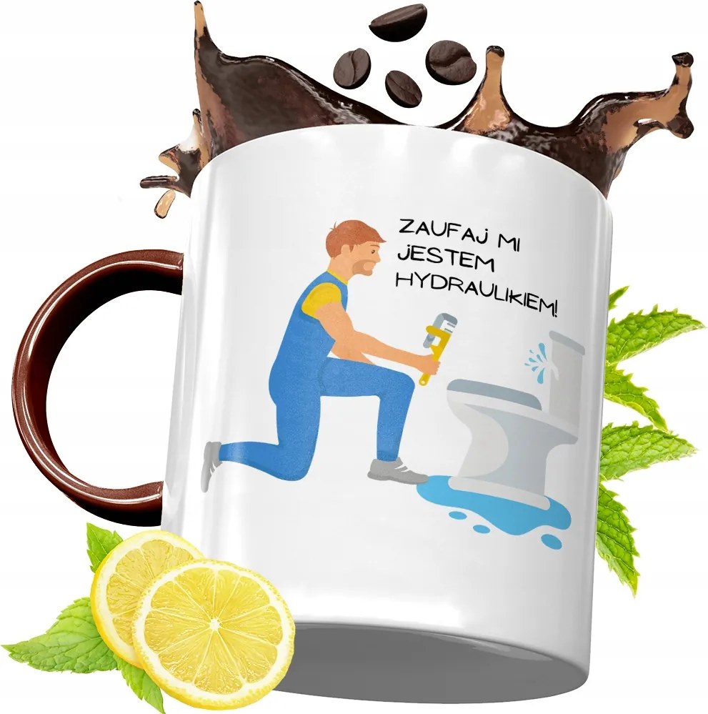 Bordó Bögre Vízvezeték Szerelőnek Születésnapi Ajándék fényképes nyomtatással