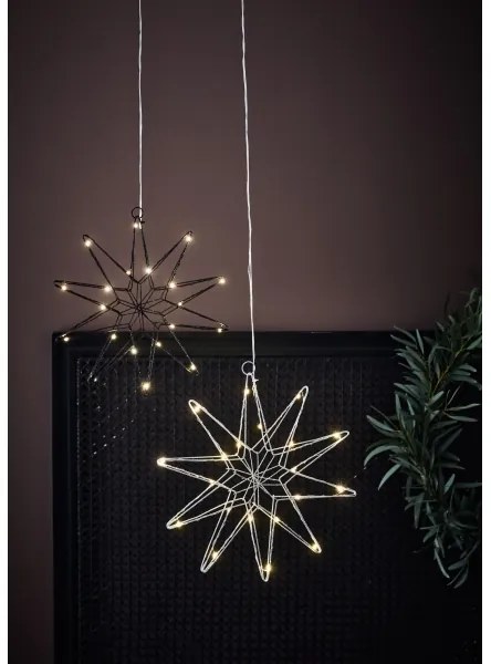 Markslöjd 705750 - LED Karácsonyi dekoráció GLEAM LED/0,6W/3xAA ezüst