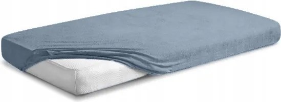 Frotte Premium gumis lepedő 90x200 sötétszürke Matex