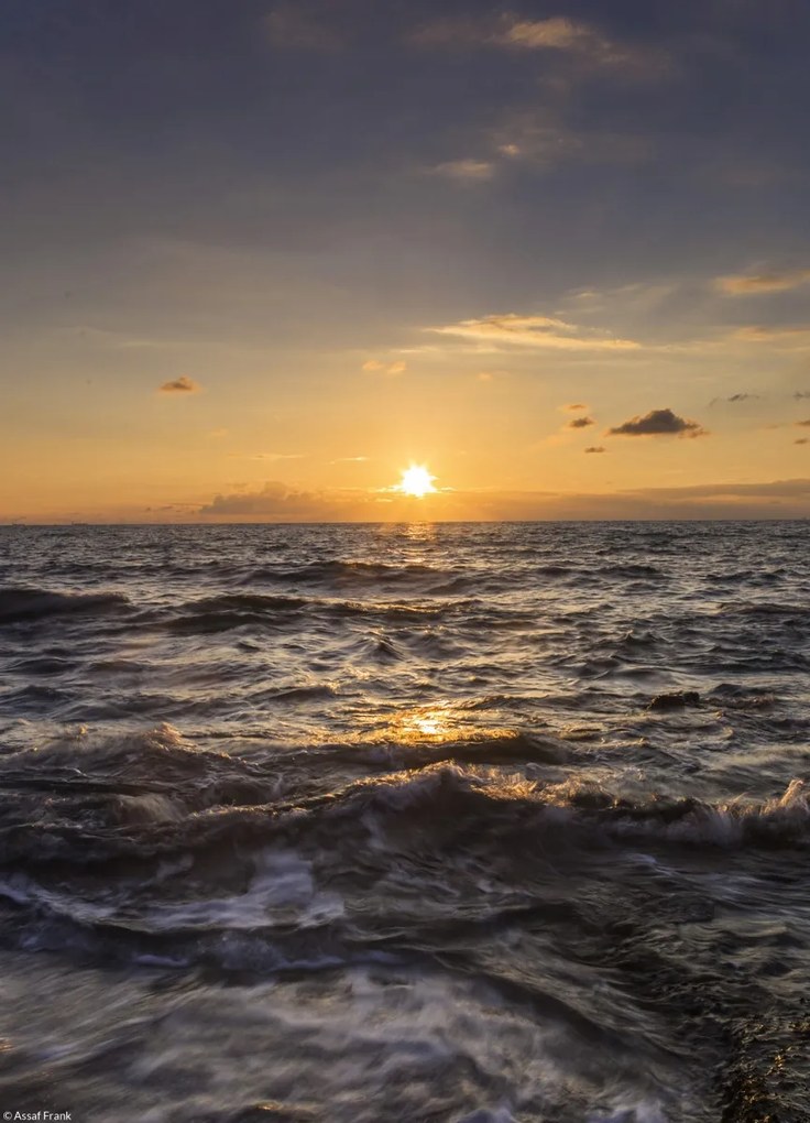 Poszter 20,5x28,4cm Naplemente a tengeren, Assaf Frank