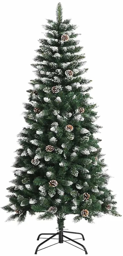Mű karácsonyfa LED -es lámpákkal Zöld 120 cm PVC