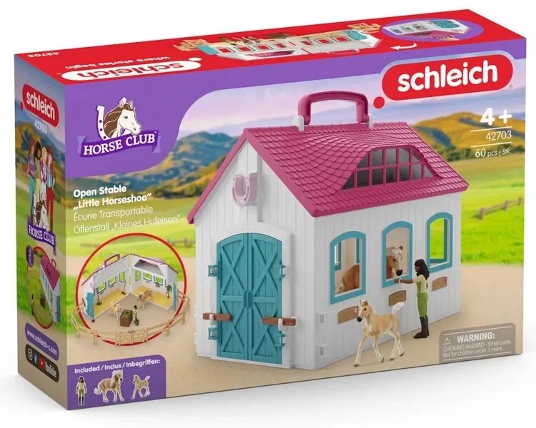 Schleich 42703 Nyitó istálló "Litte Horseshoe"