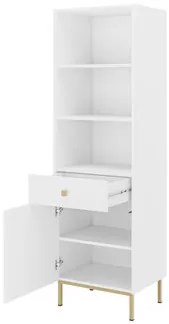 Regál Probazzo 1D1SZ (fehér + arany) . 1104877