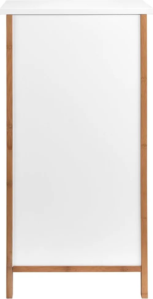 WHITE SANDS polc, 3 fiókkal 45x30x85cm