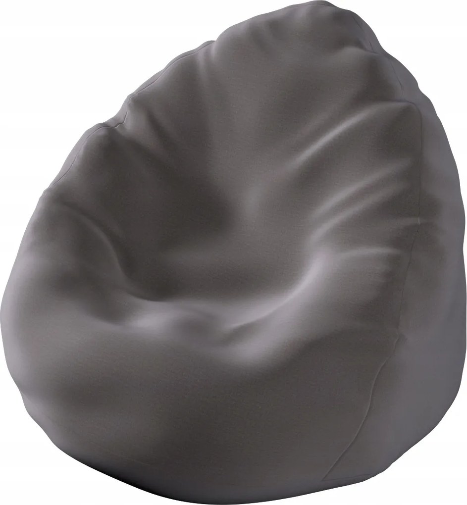 Ülőzsák huzat Ø60 x 105 cm barna bársony