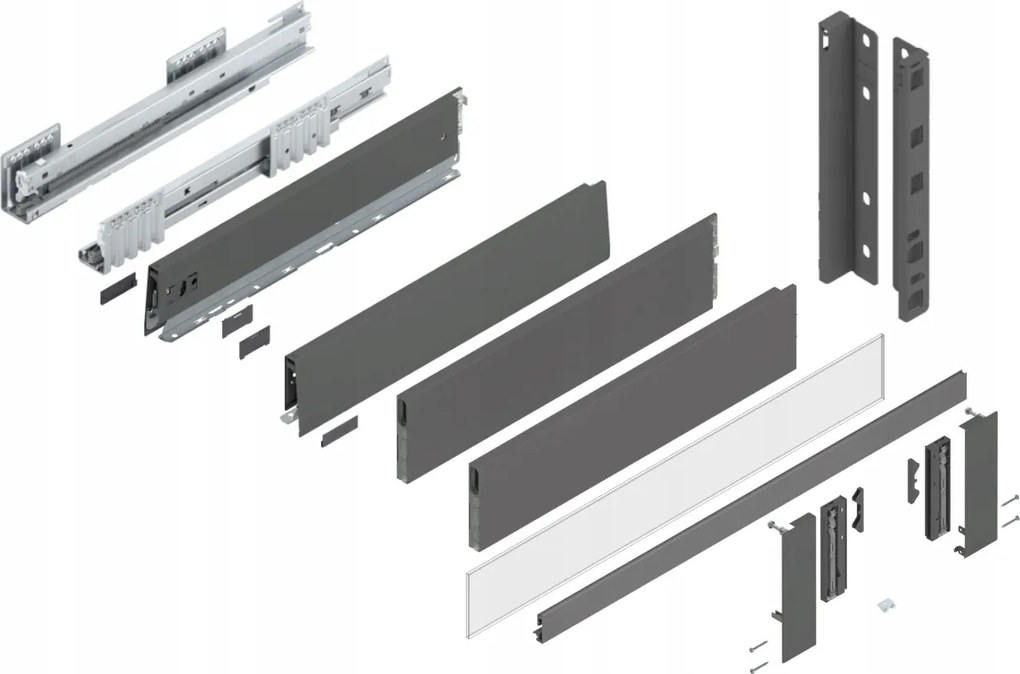 Blum Merivobox fiók 450 Magas E belső Antr